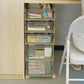 Modern Open Back Standard Bookshelf Plastic boekenkast voor studieruimte