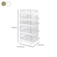 Modern Open Back Standard Bookshelf Plastic boekenkast voor studieruimte