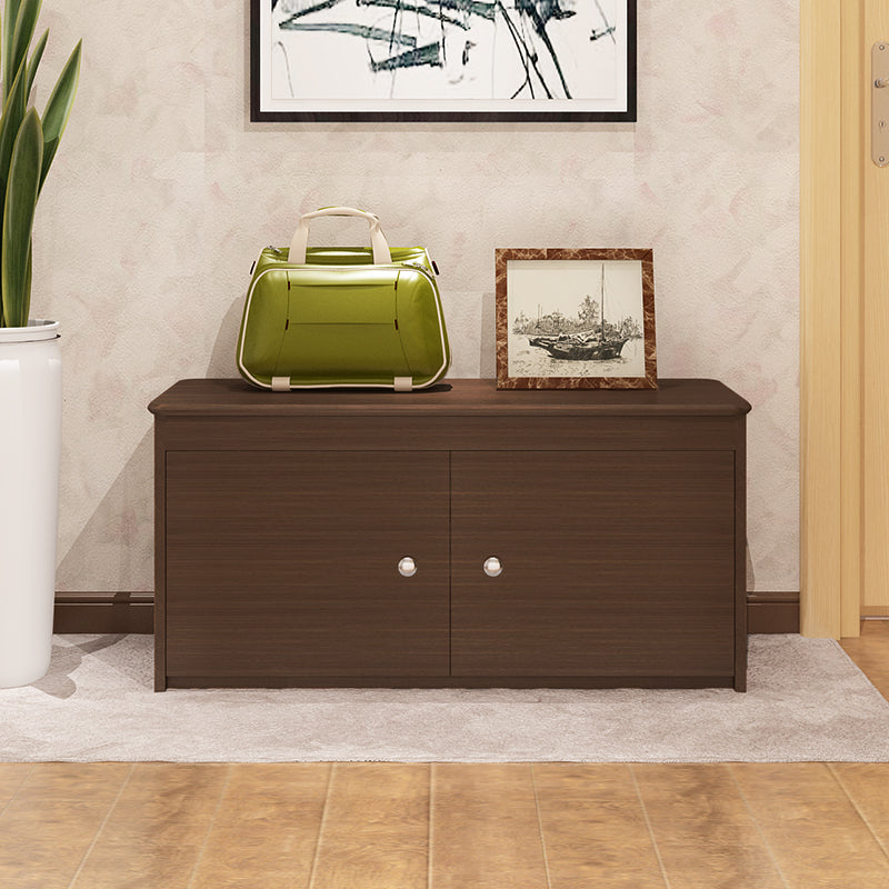 Modern Entryway Bench Wooden Seating Bench with Shoe Storage , 14" W Clearhalo 'Benches' 'Chairs & Seating' 'furn' 'furn_benches' 'Furniture' 'Living Room Furniture' 7047934