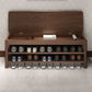 Modern Entryway Bench Wooden Seating Bench with Shoe Storage , 14" Width