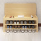 Modern Entryway Bench Wooden Seating Bench with Shoe Storage , 14" Width