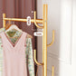 Glam Style Hall Stand Metal Free Standing Stand con gancio di cappotto