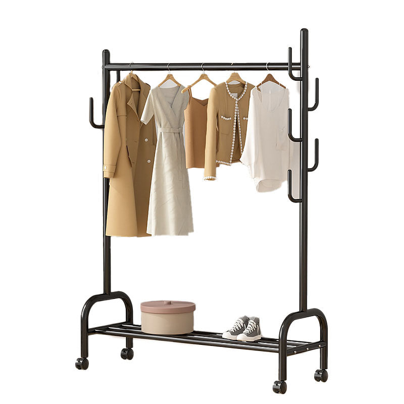 Glam Style Hall Stand Metal Free Standing Stand con gancio di cappotto