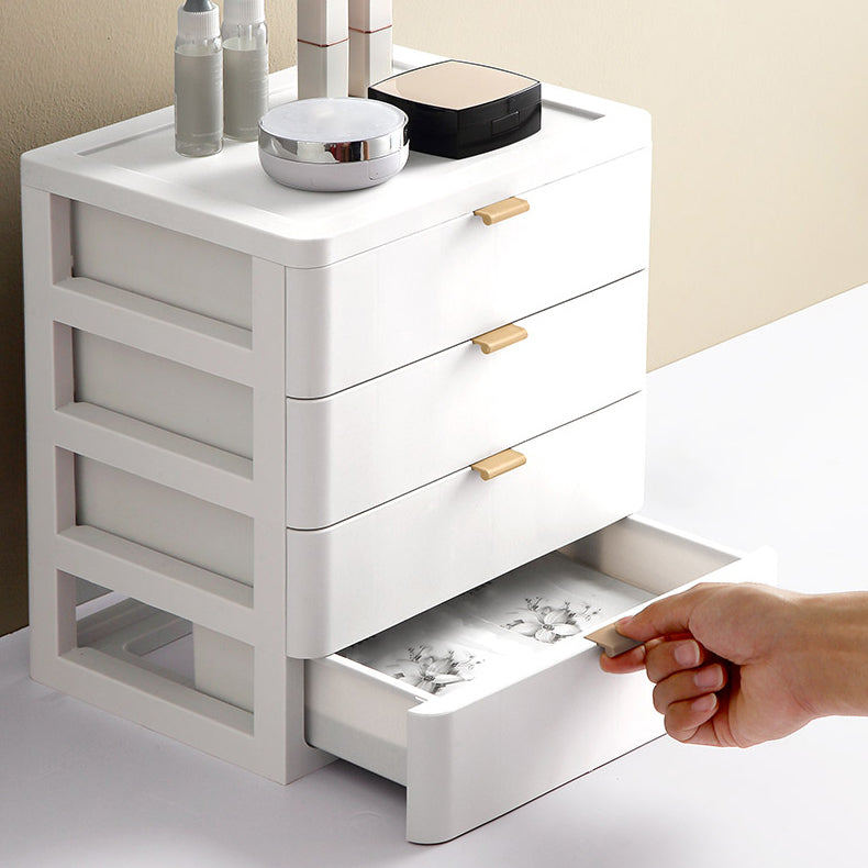 Archivo moderno de archivos de plástico de color sólido para la oficina en casa