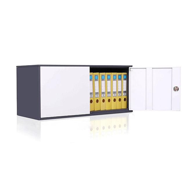 Contemporary File Cabinet Metal Frame Fire-Resistant Key Lock Lateral File Cabinet Clearhalo 'Filing Cabinets' 'filling_cabinets' 'furn' 'furn_filling_cabinets' 'Furniture' 'Office Furniture' 7049425