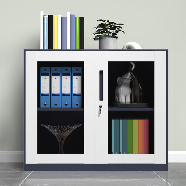 Gabinetto del file contemporaneo telaio in acciaio a chiave resistente al fuoco Abbazzinamento laterale