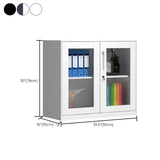 Gabinetto del file contemporaneo telaio in acciaio a chiave resistente al fuoco Abbazzinamento laterale