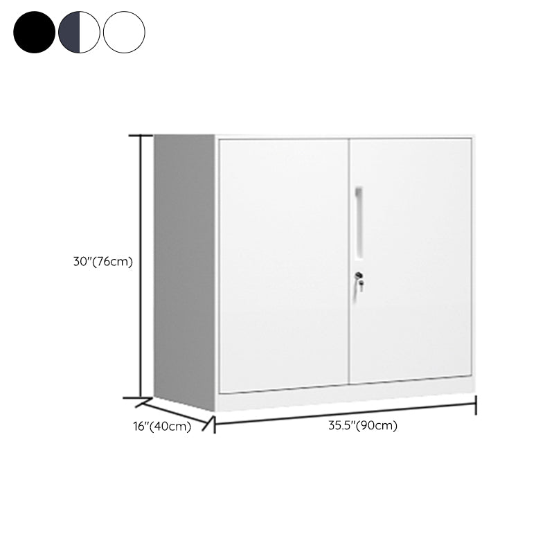 Gabinetto del file contemporaneo telaio in acciaio a chiave resistente al fuoco Abbazzinamento laterale