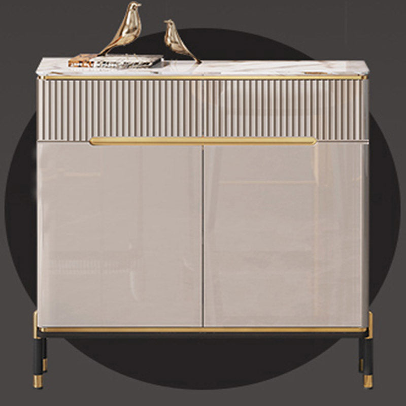 Sideboard Sideboard in stile glam Sideboard cucina top con 2 cassetti