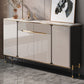 Sideboard Sideboard in stile glam Sideboard cucina top con 2 cassetti