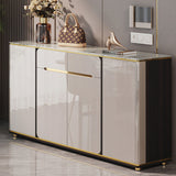 Sideboard Sideboard in stile glam Sideboard cucina top con 2 cassetti