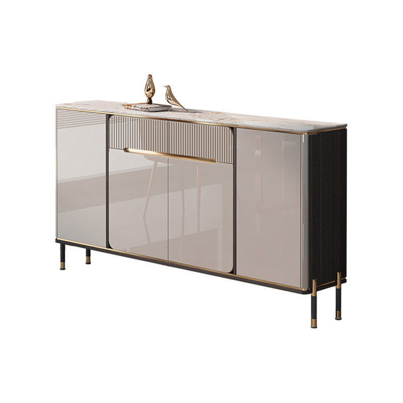 Sideboard Sideboard in stile glam Sideboard cucina top con 2 cassetti