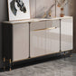 Sideboard Sideboard in stile glam Sideboard cucina top con 2 cassetti