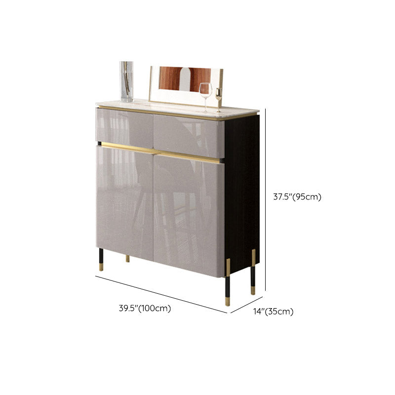 Sideboard Sideboard in stile glam Sideboard cucina top con 2 cassetti
