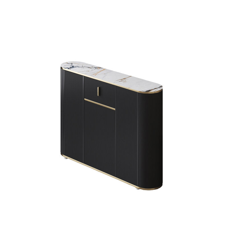 Glamstil Stone Top Sideboard Engineered Wood Side Board für Wohnzimmer