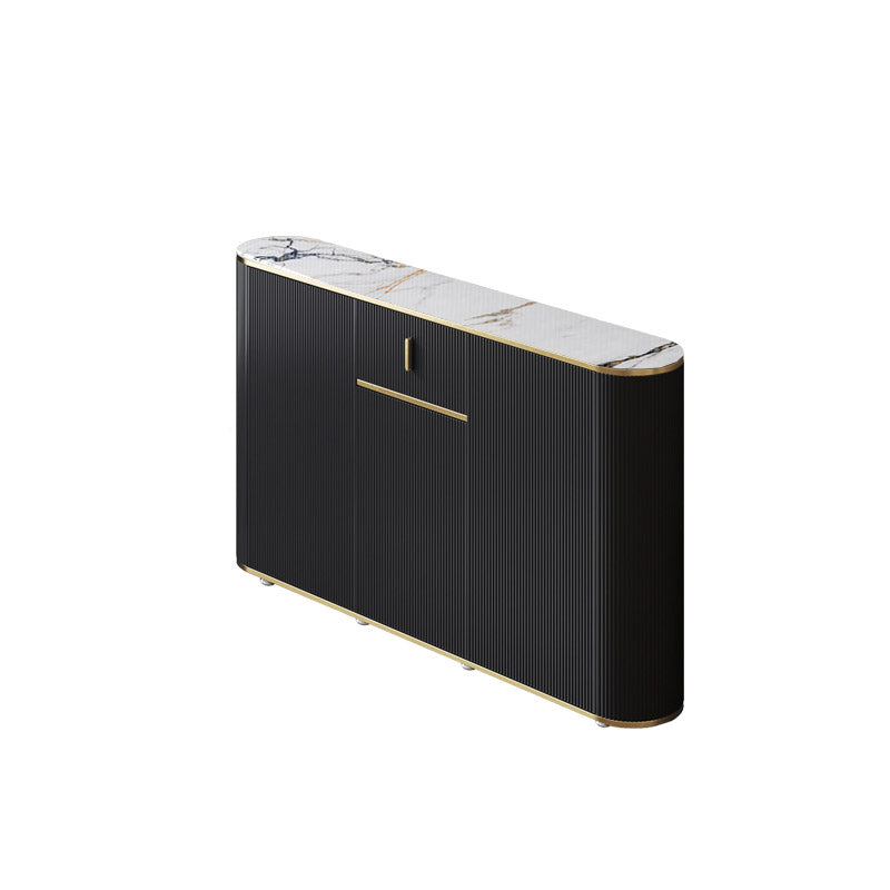 Glamstil Stone Top Sideboard Engineered Wood Side Board für Wohnzimmer