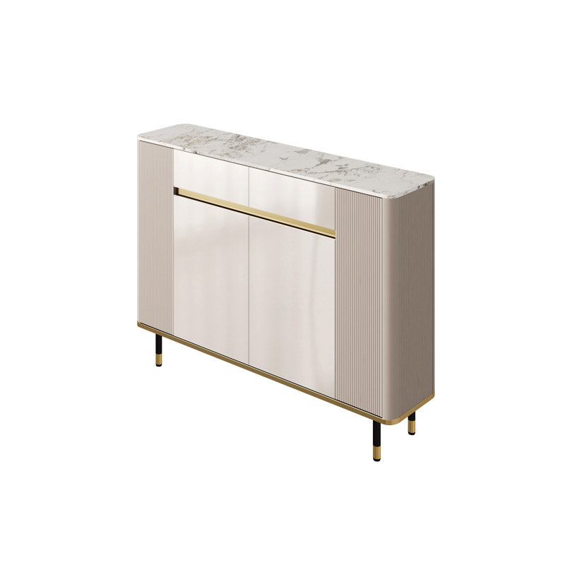 Glamstil Stone Top Sideboard Engineered Wood Side Board für Wohnzimmer