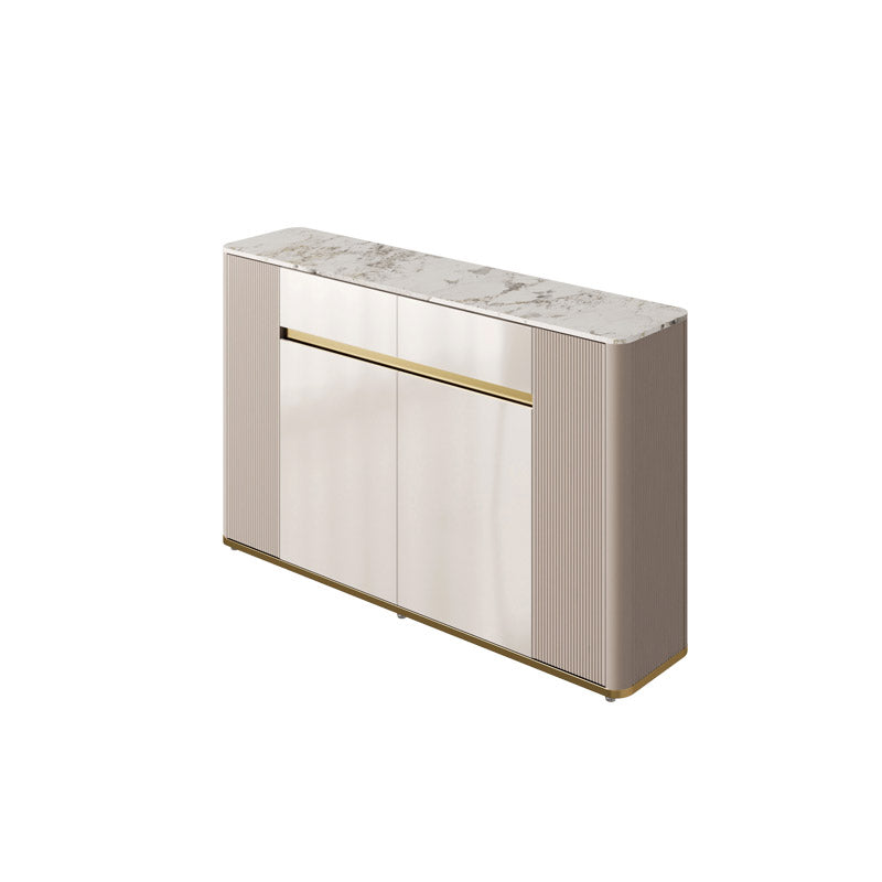 Glamstil Stone Top Sideboard Engineered Wood Side Board für Wohnzimmer