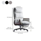 Silla de oficina moderna silla de cuero sin altura de asiento ajustable con ruedas con ruedas