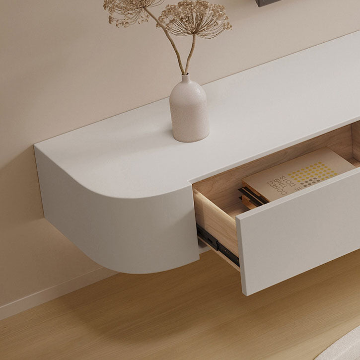 Engineered Wood Media Console Modern Floating White TV Console Clearhalo 'furn' 'furn_tv_stands_entertainment_centers' 'Furniture' 'Living Room Furniture' 'TV Stands & Entertainment Centers' 'TV Stands & Media Storage Furniture' 'tv_stands_entertainment_centers' 7051424