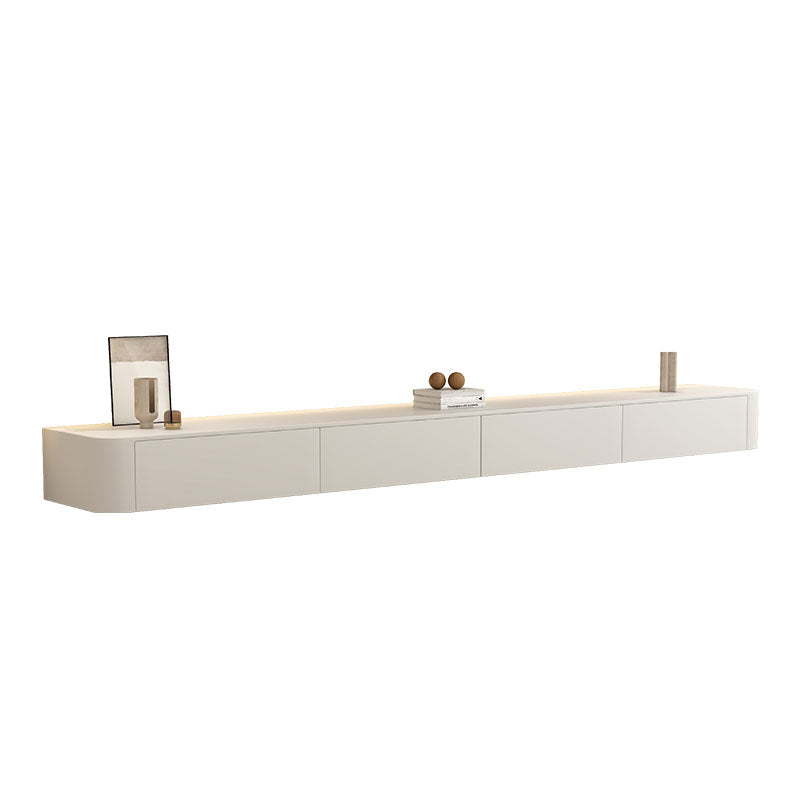 Contemporary Modern TV Console Floating Faux Wood Media Console Clearhalo 'furn' 'furn_tv_stands_entertainment_centers' 'Furniture' 'Living Room Furniture' 'TV Stands & Entertainment Centers' 'TV Stands & Media Storage Furniture' 'tv_stands_entertainment_centers' 7051448