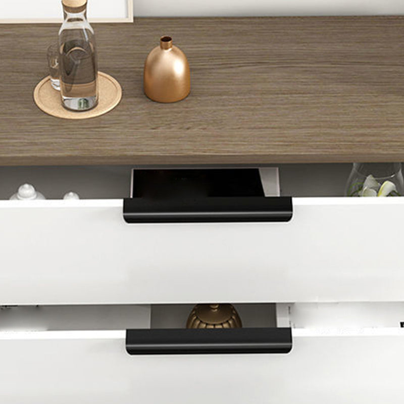 Scandinavian TV Console Wooden TV Media Console with 3 Drawers Clearhalo 'furn' 'furn_tv_stands_entertainment_centers' 'Furniture' 'Living Room Furniture' 'TV Stands & Entertainment Centers' 'TV Stands & Media Storage Furniture' 'tv_stands_entertainment_centers' 7051481