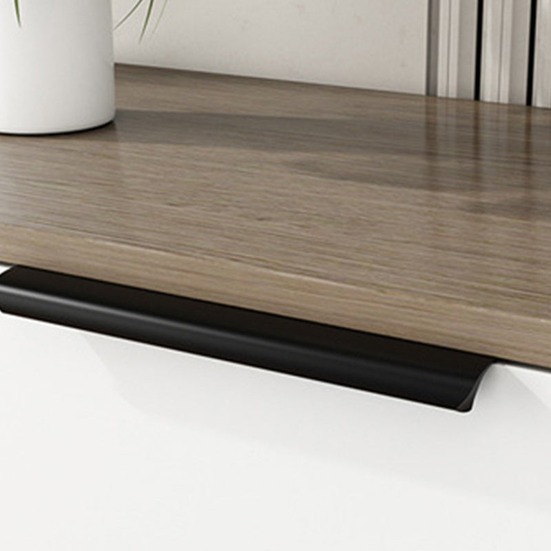 Scandinavian TV Console Wooden TV Media Console with 3 Drawers Clearhalo 'furn' 'furn_tv_stands_entertainment_centers' 'Furniture' 'Living Room Furniture' 'TV Stands & Entertainment Centers' 'TV Stands & Media Storage Furniture' 'tv_stands_entertainment_centers' 7051483