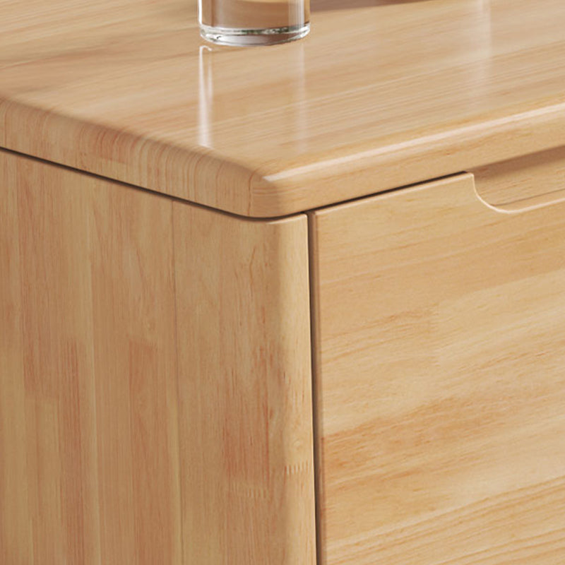 Rubber Wood Media Console Modern 2 Drawers TV Console with Doors Clearhalo 'furn' 'furn_tv_stands_entertainment_centers' 'Furniture' 'Living Room Furniture' 'TV Stands & Entertainment Centers' 'TV Stands & Media Storage Furniture' 'tv_stands_entertainment_centers' 7051514