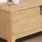 Rubber Wood Media Console Modern 2 Drawers TV Console with Doors Clearhalo 'furn' 'furn_tv_stands_entertainment_centers' 'Furniture' 'Living Room Furniture' 'TV Stands & Entertainment Centers' 'TV Stands & Media Storage Furniture' 'tv_stands_entertainment_centers' 7051516