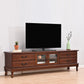 Traditional TV Stand Console Wooden Media Console TV Stand with Drawers Coffee Clearhalo 'furn' 'furn_tv_stands_entertainment_centers' 'Furniture' 'Living Room Furniture' 'TV Stands & Entertainment Centers' 'TV Stands & Media Storage Furniture' 'tv_stands_entertainment_centers' 7051575