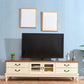 Consola de TV de madera Consola de medios de TV tradicional para sala de estar
