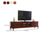 Consola de TV de madera Consola de medios de TV tradicional para sala de estar