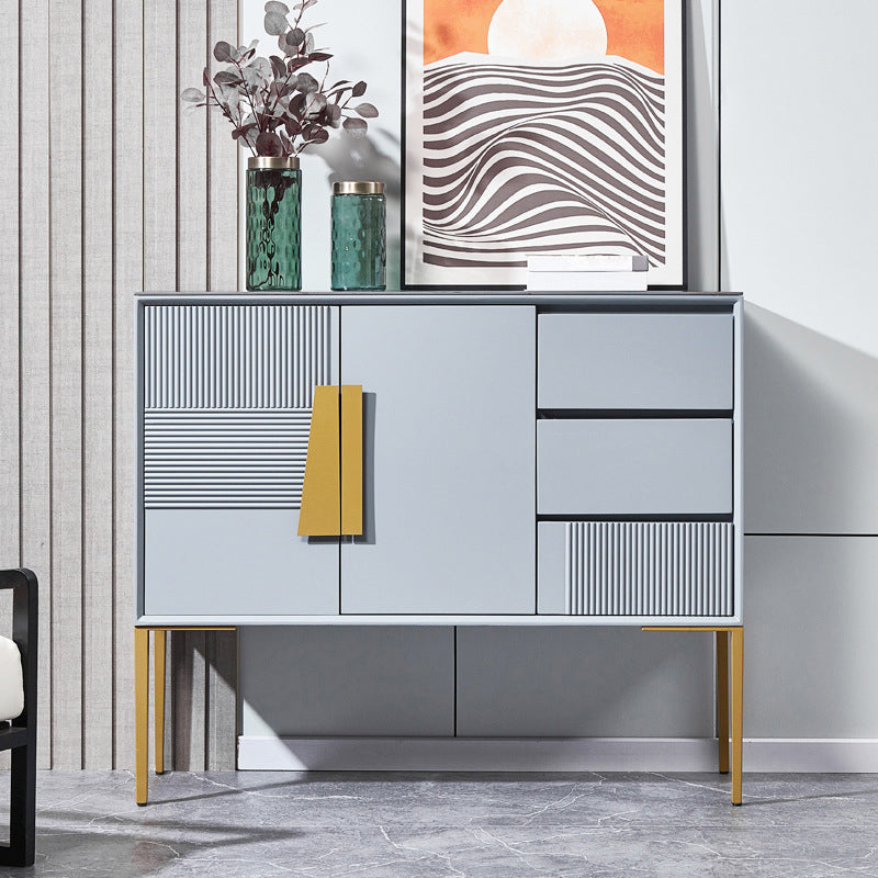 Classic Glam Combo Dresser Horizontal Stone Storage Chest for Bedroom Clearhalo 'Bedroom Furniture' 'Dressers & Chests' 'dressers_chests' 'furn' 'furn_dressers_chests' 'Furniture' 7051753