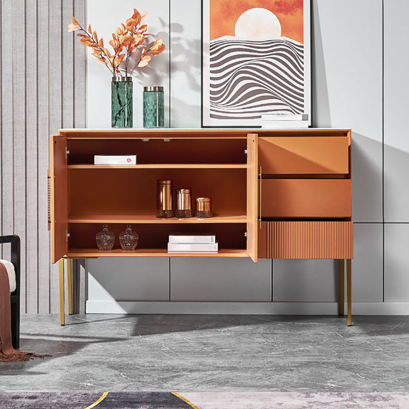 Classic Glam Combo Dresser Horizontal Stone Storage Chest for Bedroom Clearhalo 'Bedroom Furniture' 'Dressers & Chests' 'dressers_chests' 'furn' 'furn_dressers_chests' 'Furniture' 7051754