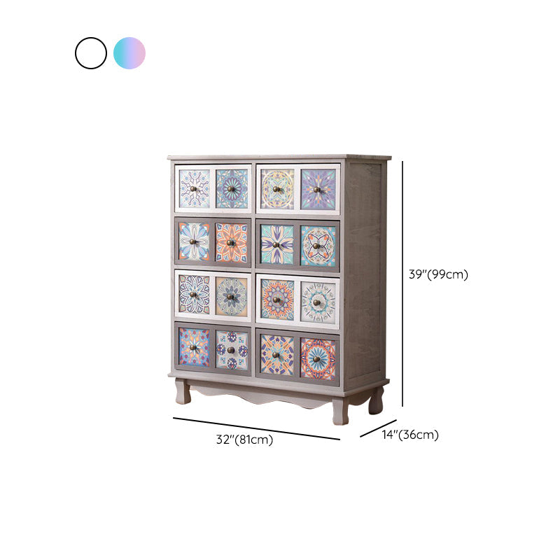 Coastal Storage Chest Dresser Solid Wood Storage Chest with 3/6/8/10 Drawers Clearhalo 'Bedroom Furniture' 'Dressers & Chests' 'dressers_chests' 'furn' 'furn_dressers_chests' 'Furniture' 7051804