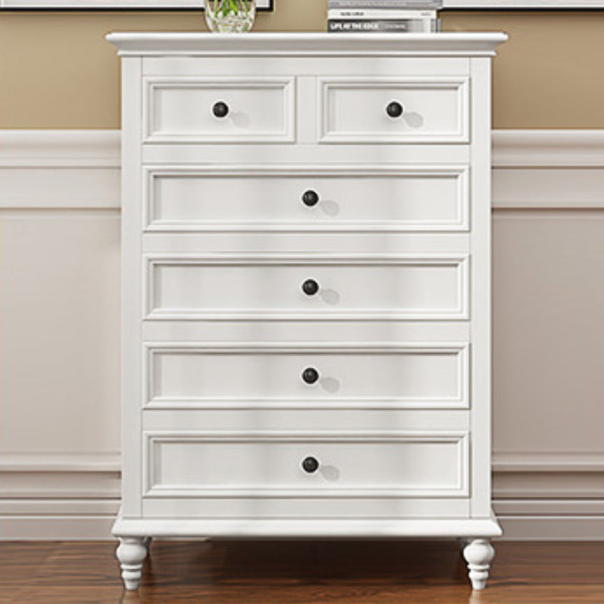 American traditionnel lingerie poitrine Birch rangement commode coffre pour chambre à coucher