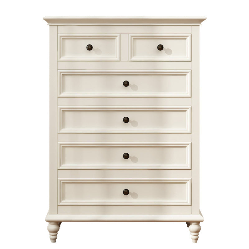 American traditionnel lingerie poitrine Birch rangement commode coffre pour chambre à coucher
