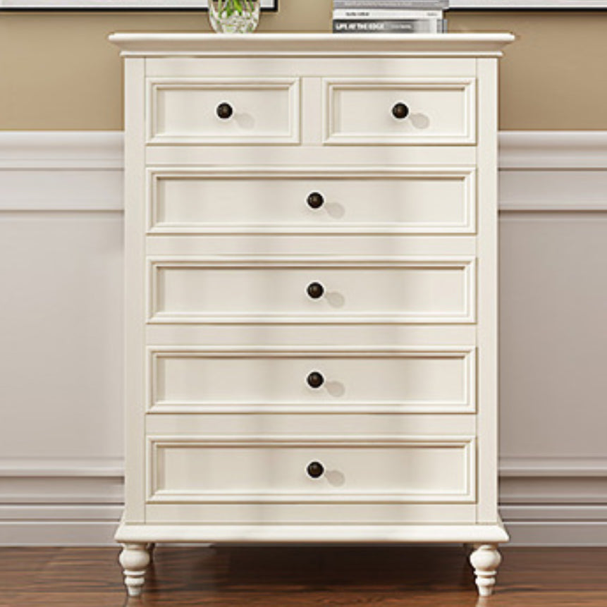 American traditionnel lingerie poitrine Birch rangement commode coffre pour chambre à coucher