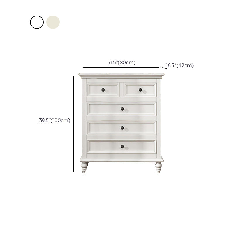 American traditionnel lingerie poitrine Birch rangement commode coffre pour chambre à coucher