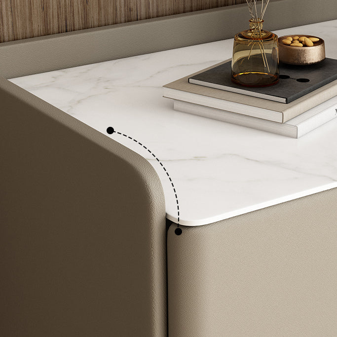 Commode de pierre de poitrine de rangement glamour classique avec tiroirs 5/4/3, largeur de 15,6 pouces