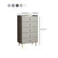 Commode de pierre de poitrine de rangement glamour classique avec tiroirs 5/4/3, largeur de 15,6 pouces