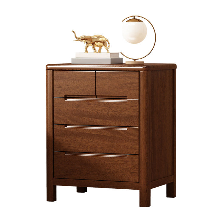 Contemporary Storage Chest Solid Wood Dresser with 3/4/5/6 Drawers Clearhalo 'Bedroom Furniture' 'Dressers & Chests' 'dressers_chests' 'furn' 'furn_dressers_chests' 'Furniture' 7051877