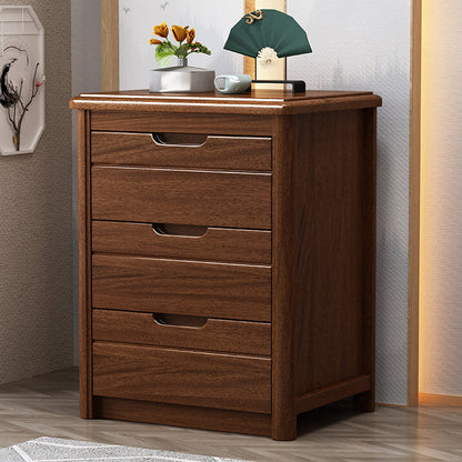 Contemporary Storage Chest Solid Wood Dresser with 3/4/5/6 Drawers Brown Clearhalo 'Bedroom Furniture' 'Dressers & Chests' 'dressers_chests' 'furn' 'furn_dressers_chests' 'Furniture' 7051881