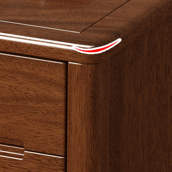 Contemporary Storage Chest Solid Wood Dresser with 3/4/5/6 Drawers Clearhalo 'Bedroom Furniture' 'Dressers & Chests' 'dressers_chests' 'furn' 'furn_dressers_chests' 'Furniture' 7051882