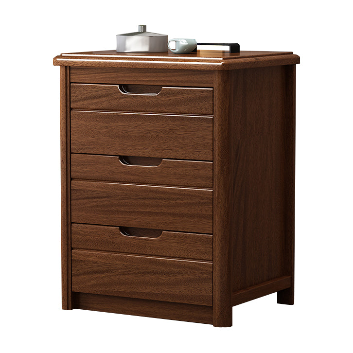 Contemporary Storage Chest Solid Wood Dresser with 3/4/5/6 Drawers Clearhalo 'Bedroom Furniture' 'Dressers & Chests' 'dressers_chests' 'furn' 'furn_dressers_chests' 'Furniture' 7051887