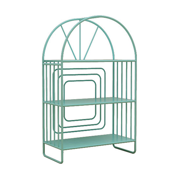 Scandinavische metalen standaard boekenplank open back -boekenkast met planken