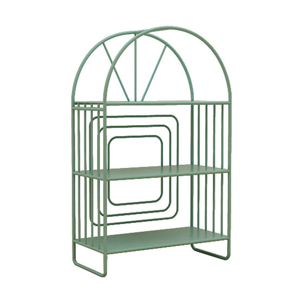 Scandinavische metalen standaard boekenplank open back -boekenkast met planken