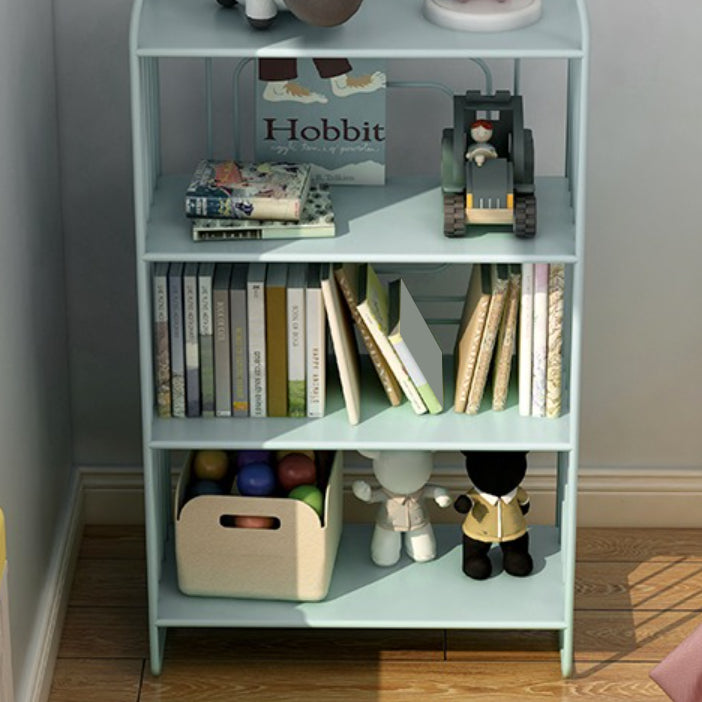 Scandinavische metalen standaard boekenplank open back -boekenkast met planken