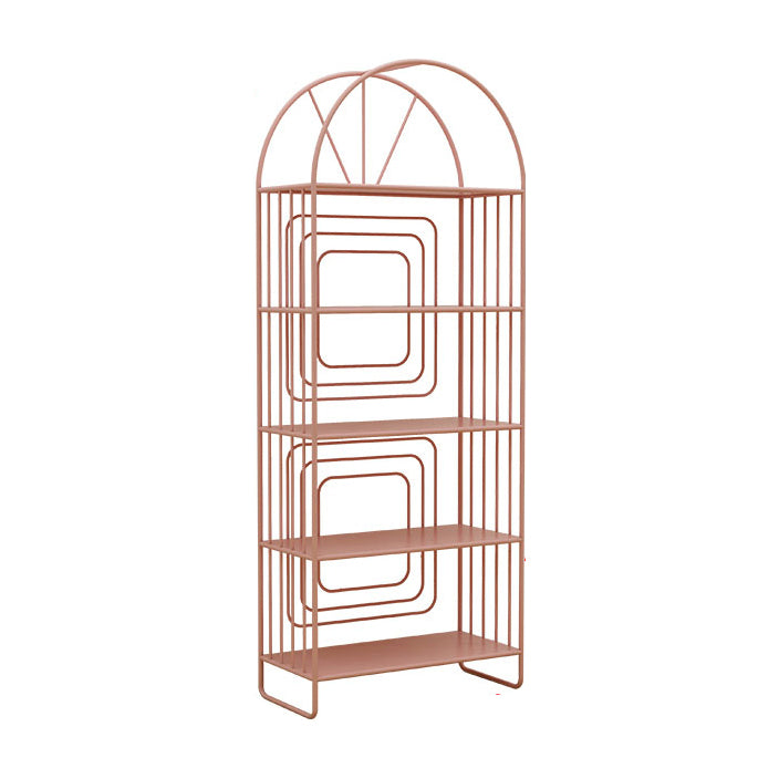 Scandinavische metalen standaard boekenplank open back -boekenkast met planken