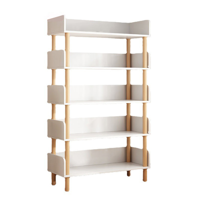 Open Back Standard Bookshelf Engineered Wood Bookcase for Study Room Clearhalo 'Bookcases' 'furn' 'furn_bookcases' 'Furniture' 'Office Furniture' 7053776